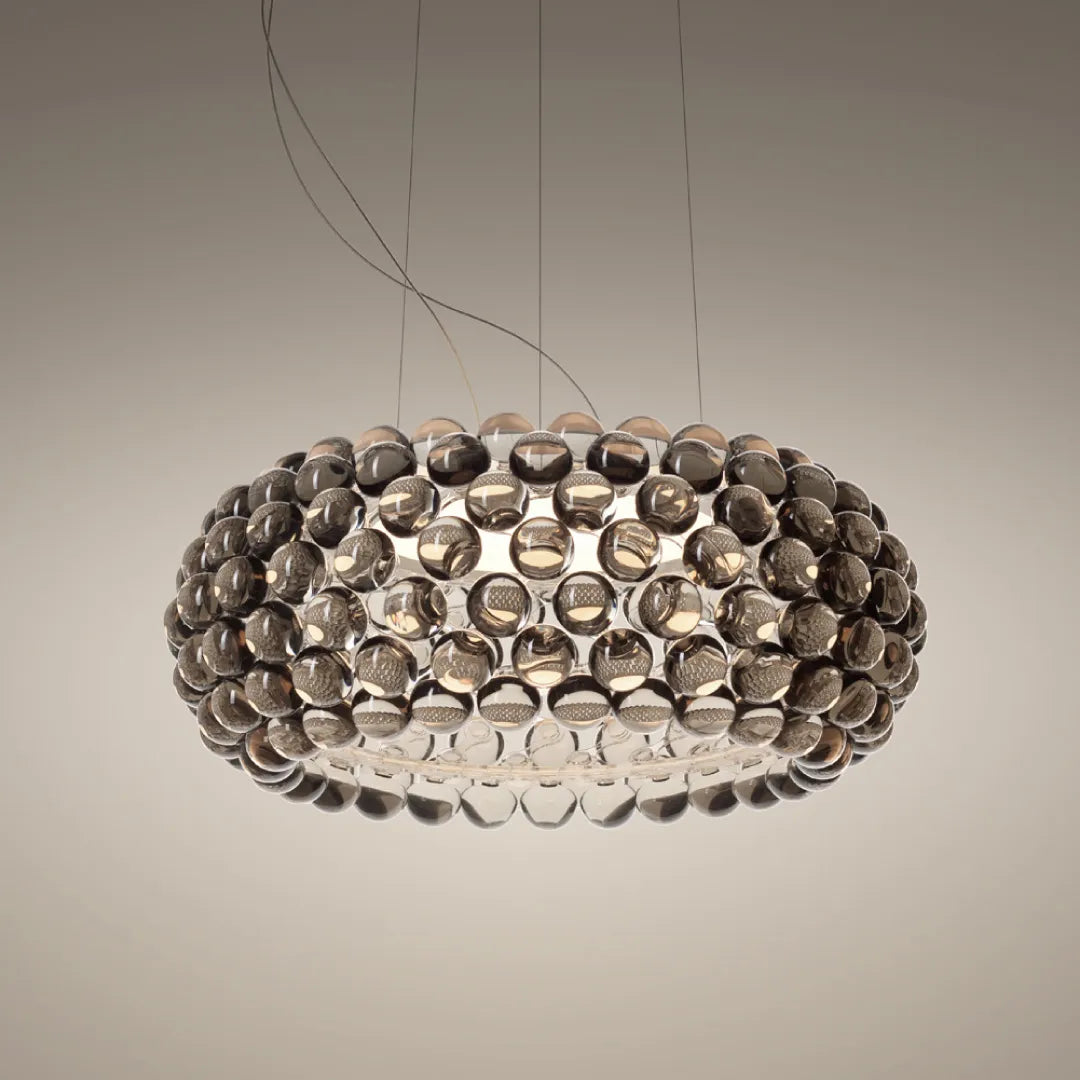 FOSCARINI Caboche Plus Pendant Media グレー ペンダントランプ