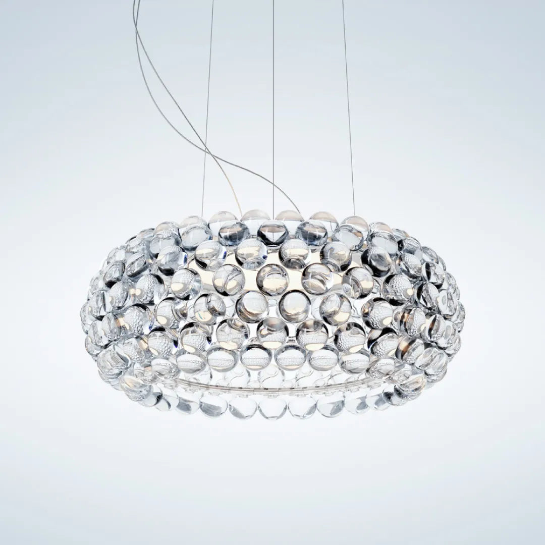 FOSCARINI Caboche Plus Pendant Media クリア ペンダントランプ