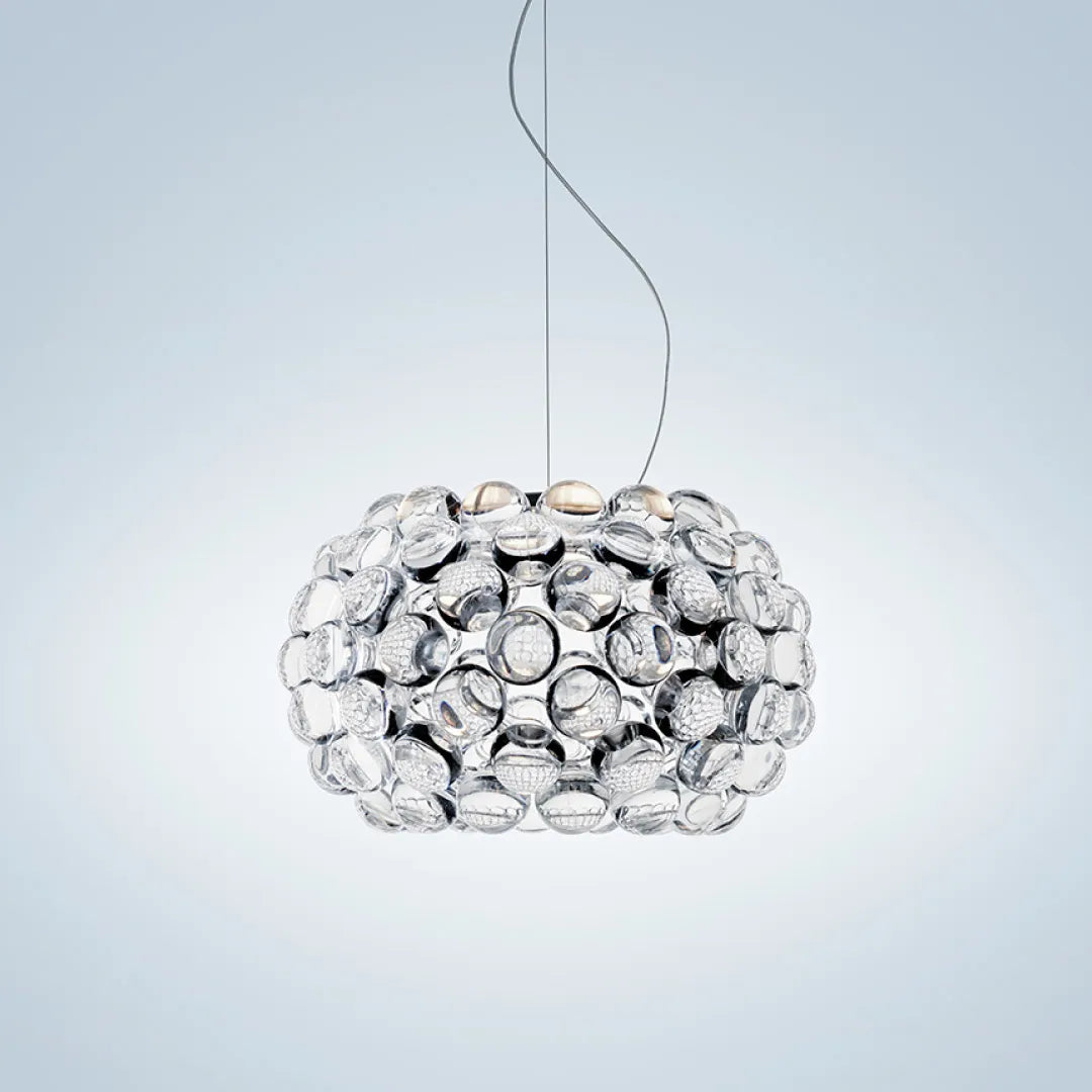 FOSCARINI Caboche Plus pendant piccola クリア ペンダントランプ