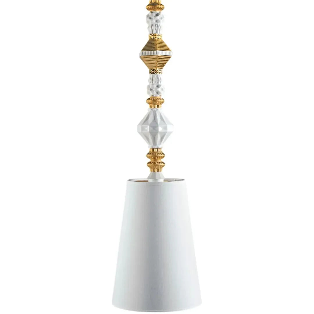 LLADRO：Belle de Nuit-Pendant lamp WHGD　リヤドロ ペンダントランプ